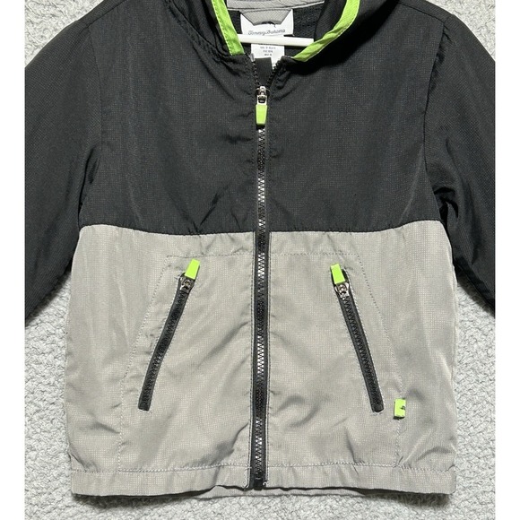 Tommy Bahama Hooded Jacket with Zipper Child Size XS 4 Zippered Pockets - Picture 2 of 10